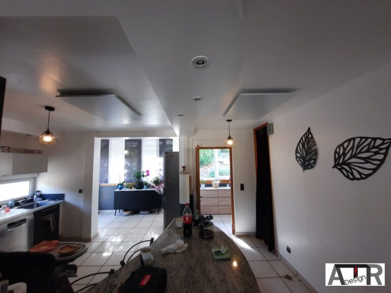 House in France using Sundirect infrared heating panel